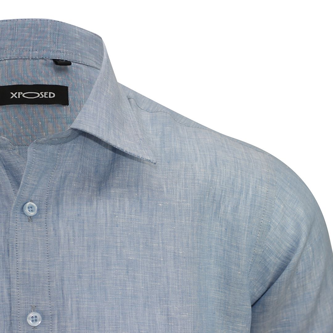 mens linen shirts short sleeve uk